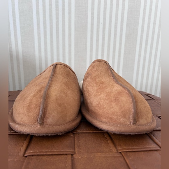 UGG Men's Scuff Suede Slippers Chestnut Size 12 - Picture 8 of 12